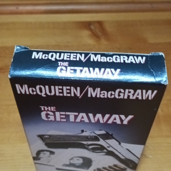 6/$15 The getaway 1972 vhs tape - Picture 5 of 7